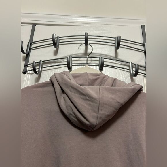 Torrid Hooded Cardigan Drape Sweater active top EUC lilac purple 5X plus size - Picture 10 of 15